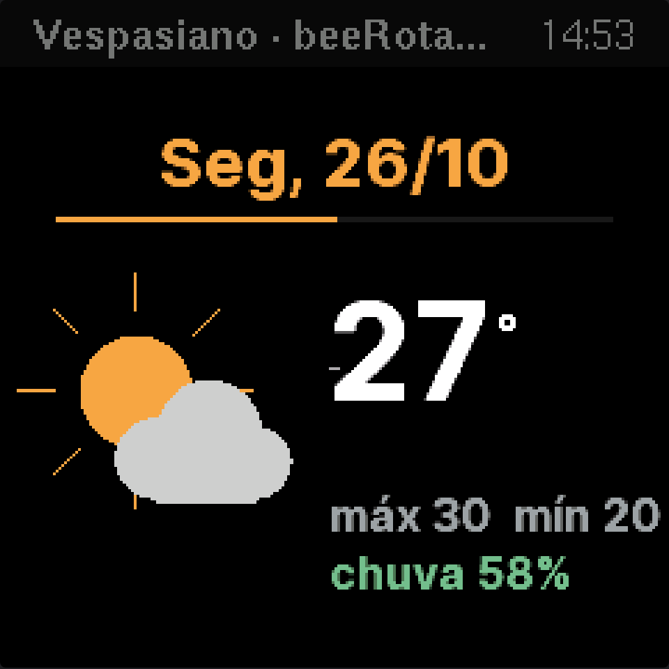 beeRota Clima 1